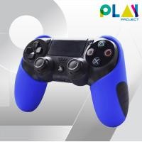 ราคา Play Project ซิลิโคนสำหรับจอย หุ้มจอย PS4 ซิลิโคน น้ำเงิน (12164679)