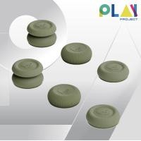 ราคา Play Project ซิลิโคน จุกยาง Skull & Co. Thump Grips สำหรับ จอย PS5/PS4/Xbox/จอย Pro OD Green (12165194)