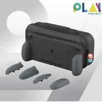 ราคา Play Project Skull & Co. Neo Grip Case พร้อมกระเป๋า สำหรับ Nintendo Switch OLED เคสและกระเป๋า Grip Case Gray (12165324)