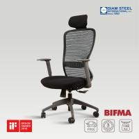 ราคา Siam Steel เก้าอี้ทำงาน รุ่น VIPER HIGHBACK เบาะผ้า พนักพิงผ้าตาข่าย สีดำ ดำ (10448353)
