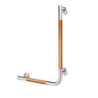 ราคา WS ราวกันลื่น รุ่นไม้สัก แบบตัว L (OD) 32 มม. GB-5327-2-BLR ราวกันลื่น 90 ํ (10502780)