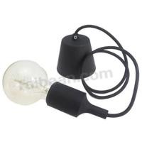 ราคา Leon Light โคมห้อย พร้อมหลอดไส้กลม สไตล์วินเทจ 40W วินเทจ สีดำ (10557544)