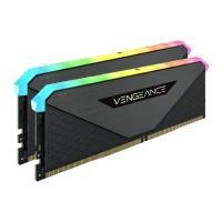 ราคา Corsair Ram PC DDR4 16GB-32GB/3600MHz CL18 Vengeance RGB RT (Black) แรมพีซี by Banana IT 16 GB (2x8GB) (12189557)