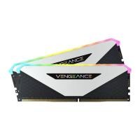 ราคา Corsair Ram PC DDR4 16GB-32GB/3200MHz CL16 Vengeance RGB RT (White) by Banana IT 32 GB (2x16GB) (12189564)
