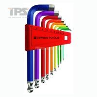 ราคา pb swiss tools ชุดประแจหกเหลี่ยมสีรุ้ง หัวบอลสั้น 1.5-10 มม. no.212h-10rb (12007954)
