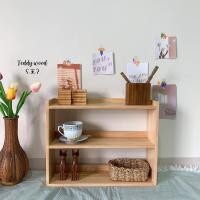 ราคา Teddywood ชั้นวางของ 3 ชั้นไม้จริง สีธรรมชาติ (10679607)