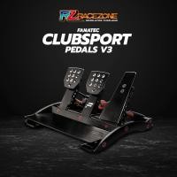 ราคา Racezone จอยแป้นคันเร่งเกมรถแข่ง Fanatec ClubSport Pedals V3 Black (10873211)