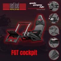 ราคา Next Level Racing T Full Cockpit ปรับท่านั่งแบบ Formula หรือ GT ได้ รองรับ Logitech G29, Thrustmaster, Fanatec รุ่น F-G (11031450)