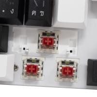 ราคา EGA Keyboard LITE K104 TKL MINI RGB Mechanical Hot Swap Black K104 WhiteRedSwitch (12015026)