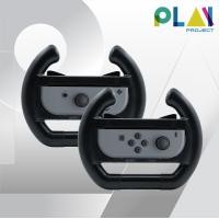 ราคา Play Project พวงมาลัย DOBE Joy-Con Nintendo Switch พวงมาลัย Joy-Con ที่จับจอยคอน ดำ (12165018)
