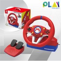 ราคา Play Project พวงมาลัย Mario Kart Hori Mario Kart 8 Racing Wheel Hori Nintendo Switch Pro Mini,ชำระเต็ม (12165988)