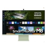 ราคา tvbestbuy จอคอมพิวเตอร์ samsung monitor ls32bm80guexxt (va 4k smart monitor green) by banana it (12189524)