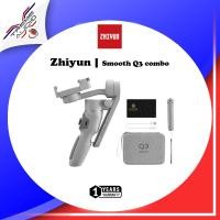 ราคา Zhiyun Smooth Q3 ไม้กันสั่น 3 แกน มาพร้อมไฟ LED ในตัวหมุนได้ ( ประกันศูนย์ ) COMBO SET (12187680)