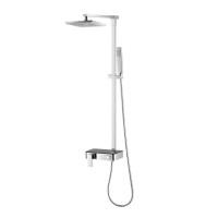 ราคา cotto ct2241w ก๊อกผสมยืนอาบน้ำพร้อมฝักบัวสายอ่อน 1 ฟังก์ชั่นและฝักบัวก้านแข็งขนาด 8x8 นิ้ว (12394137)