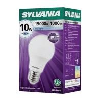 ราคา SYLVANIA หลอดไฟ LED ToLEDo Basic Plus A60 10W ขั้ว E27 (Daylight / CoolWhite / WarmWhite) มี 3 แสง 1 หลอด Daylight (12283187)
