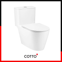 Cotto สุขภัณฑ์ชิ้นเดียว 3/4.5 ลิตร รุ่น Simply Connect C103327