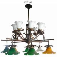 ราคา Toncawlamp โคมไฟชุดดอกบัวสวรรค์ 2 ชั้น ใส่จีบมาก 14 ดวง FPD 1400 ฟ้า (10655701)