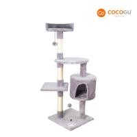 ราคา COCOGU Luxury Cat Climbing Frame คอนโดแมว 4 ชั้น รุ่น MT04 - คละสี light gray (12040767)