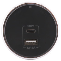 ราคา Toshino Power Track รางปลั๊กไฟอัจฉริยะ 32A/8000W ติดตั้งง่าย ปลอดภัย ไร้สาย รางปลั๊กไฟไร้สาย เต้ารับ USB ดำ (12554578)