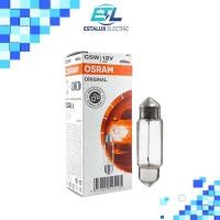 ราคา Estalux Electric OSRAM หลอดลูซิเฟอร์ (รถยนต์) 6418 12V 5W 10x36mm.,ออสแรม [Pack 10หลอด] 1กล่อง10ดวง (12580753)