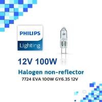 ราคา Estalux Electric PHILIPS หลอดไฟ Flat filament ไส้แบน (7023)/(7724) 12V 100W GY6.35 7724,10หลอด (12580873)