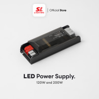 ราคา SL LIGHTING | LED Power Supply หม้อแปลงไฟเส้น,ไฟริ้บบิ้น,ไฟหลืบ 12V และ 24V - 120W, 200W, 300W 24V 200W (12563901)