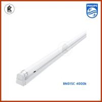 ราคา Ktoolmart ชุดรางแอลอีดี รางพร้อมหลอด เอสแซนเชียล ฟิลิปส์ BN015C LEDtube Batten: bundle version PHILIPS 16w เทียบเท่า 36w 1200mm หลากหลายสี 1หลอด coolw (10458562)