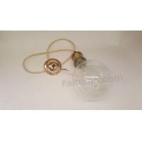 ราคา Leon Light ไฟห้อยวินเทจ LED พร้อมขั้วและหลอด สายยาว 1 เมตร ยาว 1 เมตร (10557545)