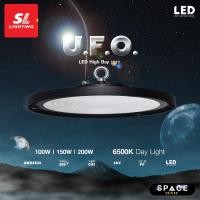 ราคา SL LIGHTING | UFO LED High Bay Light โคมไฟไฮเบย์ โกดัง คลังสินค้า LED รุ่น UFO มีให้เลือก 100W,150W,200W 200W (10819735)