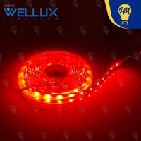 ราคา Wellux ไฟริบบิ้น LED Strip 12V 5050 (5 เมตร) ไฟเส้น Strip LED แดง Red (12112807)