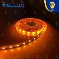 ราคา Wellux ไฟริบบิ้น LED Strip 12V 5050 (5 เมตร) ไฟเส้น Strip LED เหลือง Yellow (12112806)