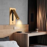 ราคา Home Studio โคมไฟติดผนัง Bedhead Wall Decor Lamp With Charger Gold (12170737)