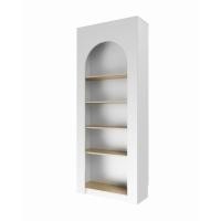 ราคา ฺBesta ชั้นโชว์โค้ง ชั้นโล่ง ชั้นโชว์โมเดิร์น ตู้โชว์ Mira มินิมอล ขาว (12154303)