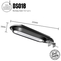 ราคา tc โคมไฟติดกำแพงโซล่าเซลล์ โคมไฟ ไฟกำแพงโซล่าเซลล์ รุ่น ds018 runway solar wall lights คุณภาพดี ทนทาน (12321539)