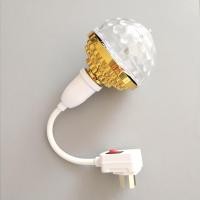 ราคา Super LED ไฟเทค ไฟดิสโก้ หมุนได้ LED RGB ขั้ว E27 6 วัตต์ หลอดไฟแอลอีดี หลอดไฟหลากสี สำหรับ KTV บาร์ ปาร์ตี้ ตกแต่ง หลอดไฟ+ขั้วยาว (12486592)