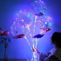 ราคา Super LED KKsafe ไฟลูกโป่ง ลูกโป่งโบโบ้ ลูกโป่งบอลลูนช่อดอกกุหลาบไบโอนิค Diy มีไฟ Led สําหรับตกแต่งปาร์ตี้วันเกิด BB01-Flower (12486371)