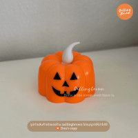 ราคา callingbrown [พร้อมส่ง] halloween ไฟจิ๋วฟักทอง ไฟ LED ฮาโลวีน ไฟจิ๋วฟักทอง ส้ม (12492248)