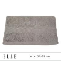 ราคา ELLE Towel ผ้าเช็ดผม COTTON & SPUN POLYESTER ขนาด 34x85 cm TEC053 34x85 cm สีเทา (10909021)
