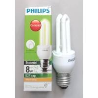 ราคา YOJI ONLINE หลอดซุปเปอร์คุ้ม หลอดไฟ หลอดตะเกียบ แสงส้ม Warmwhite ฟิลลิปส์ 8W (10966344)