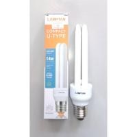 ราคา YOJI ONLINE หลอด2ยู หลอดตะเกียบ หลอดไฟ หลอด2U 14w แลมป์ตัน สีขาว (DL) (11009541)