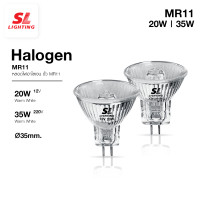ราคา SL LIGHTING | Halogen MR11 หลอดฮาโลเจน ขั้ว MR11 หลอดขนาดเล็ก รุ่น SL-9-MR11-12V 20W | SL-9-MR11-220V 35W 200 2000 indoor แสงส้ม 3000K 20W (11003155)