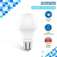 ราคา Estalux Electric MEGAMAN หลอดไฟ LED BULB 12W ขั้วหลอด E27 Warmwhite 3000K (12580834)
