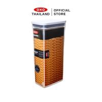 ราคา OXO กล่องสูญญากาศใส่อาหาร สี่เหลี่ยมผืนผ้า ขนาดใหญ่ 3.5 ลิตร/ 2.5 kg. กล่องถนอมอาหาร 16 x 10.5 x 24 cm. (10225396)
