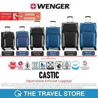 ราคา WENGER Castic Expandable Softcase Luggage กระเป๋าเดินทาง สวิสฯ แบบผ้า รับประกัน 5 ปี Charcoal,Carry-On (12473905)