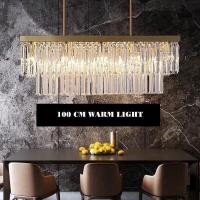 ราคา CT002A002 SOTMIA แชนเดอเรีย แชนเดอเรีย คริสตัล คริสตัล โคมไฟระย้า โคมไฟระย้าคริสตัล MODERN CRYSTAL CHANDELIER 05_100CM Warm Light (10590481)