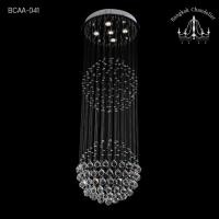 ราคา Bangkok Chandelier โคมไฟคริสตัล โคมไฟคริสตัลlight double ball โคมระย้าทรงกลมยาวหรูหรา BCAA-041 BCAA-041-100*250 (10923468)