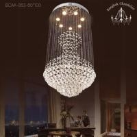 ราคา Bangkok Chandelier โคมไฟแชนเดอเลียร์ แชนเดอเรียคริสตัลระย้าคริสตัล ทรงพุ่ม คริสตัลแท้สวย สดใส เล่นไฟระยิบระยับ BCAA-063 รหัสสินค้า BCAA-063 (10928797)