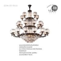 ราคา Bangkok Chandelier โคมระย้าคริสตัลแบบยาว โคมไฟแชนเดอเลียร์ แชนเดอเรีย คริสตัลแท้เล่นแสงเป็นประกายระยิบระยับ BCAA-349-2 BCAA-349-2 (10968213)