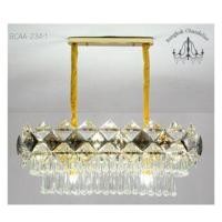 ราคา Bangkok Chandelier โคมระย้าคริสตัลทรงรียาว ดีเทลกรอบรูปทรงข้าวหลามตัด แชนเดอเรียคริสตัลK9 เกรดA BCAA-234-1 รหัสสินค้า BCAA-234-1 (10960716)