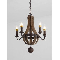 ราคา Add home Antique โคมไฟระย้าไม้แท้แฮนด์เมด รุ่น Torch 5 Bulb (12457807)